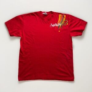 Cirque Du Soleil Saltimbanco T-Shirt Mens XL Red Graphic Official Show Promo Tee